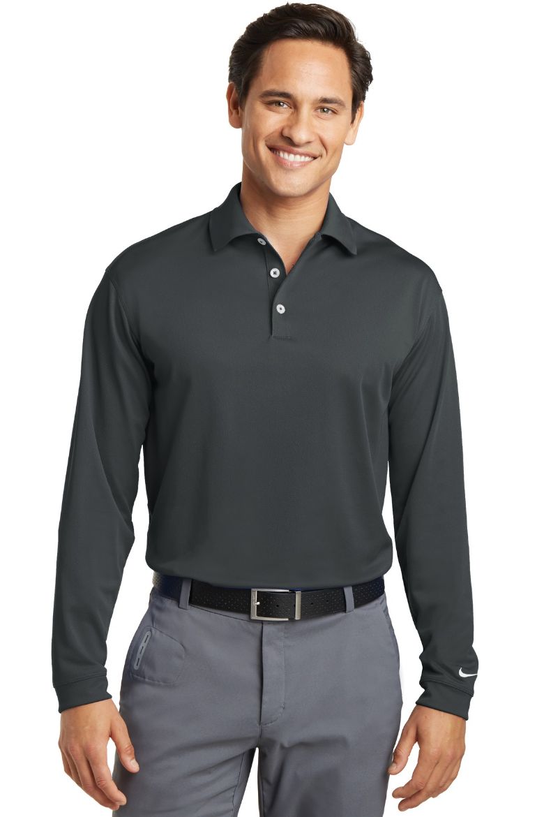 Picture of Nike Tall Long Sleeve Dri-FIT Stretch Tech Polo. 604940